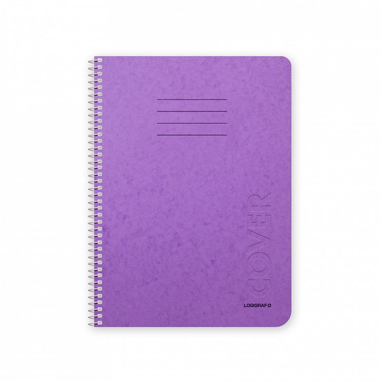 COVER Wirelock Notebook A4/21Χ29 5 Subjects 150 Sheets, 11 colors