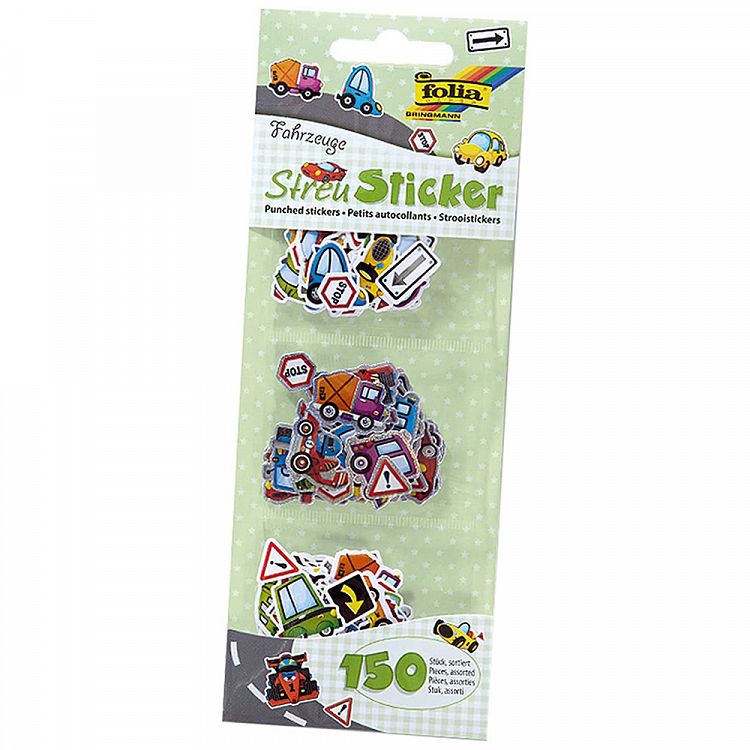 Set Stickers 150 pieces, VEHICLES