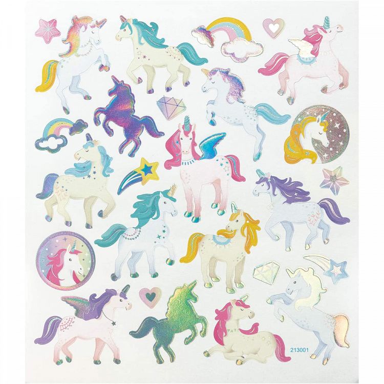 Set 57 Charming Stickers, 2 sheets 15Χ17cm KIDS V