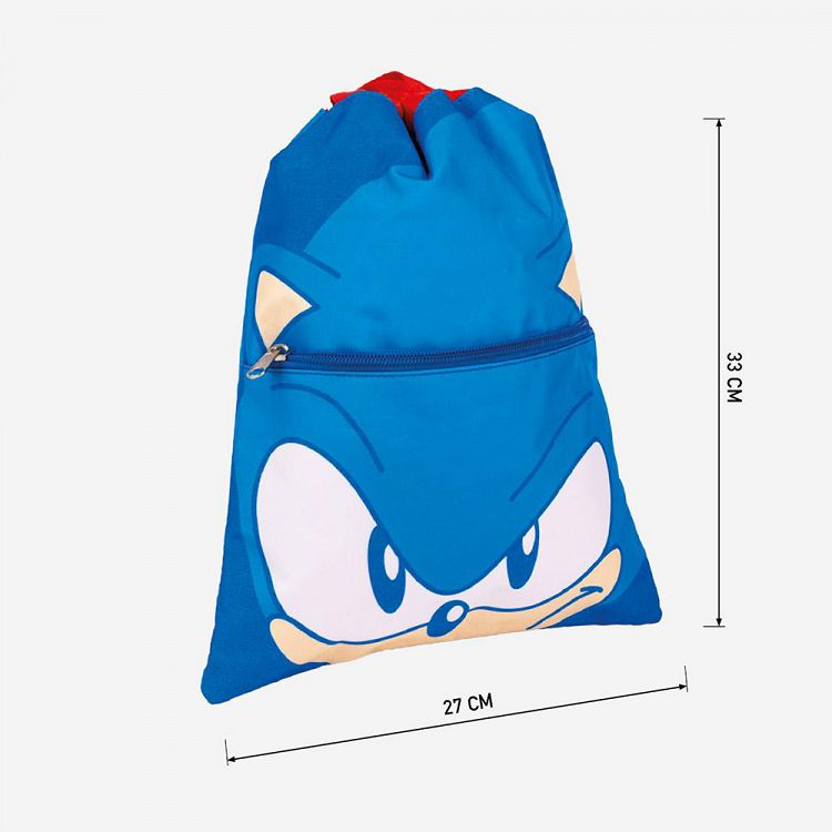 Drawstring Bag 27Χ33cm SONIC THE HEDGEHOG