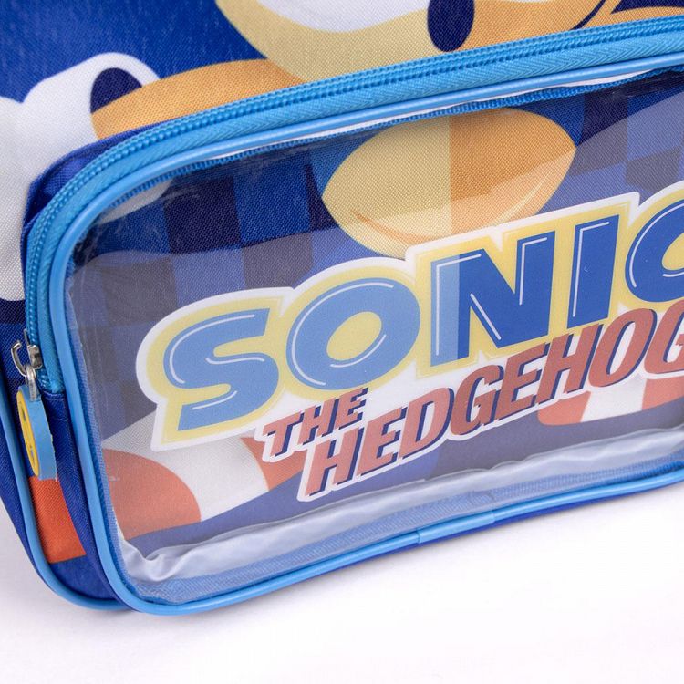 Childrens Backpack 30cm with Pocket SONIC THE HEDGEHOG