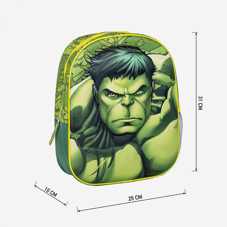 Hulk Kids Backpack 3D MARVEL Avengers