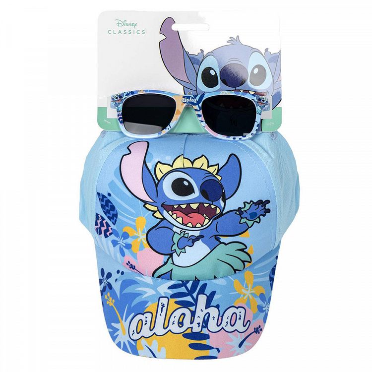 Set Kids Cap Μ [6/9y] & Sunglasses DISNEY Lilo & Stitch