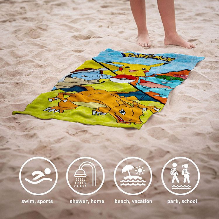 Premium Cotton Towel 70Χ140cm POKEMON