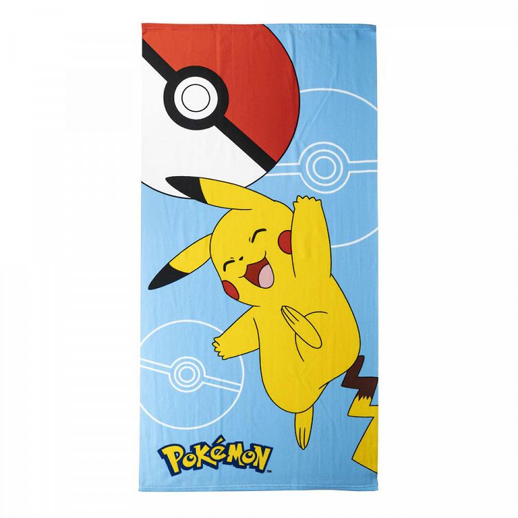 Premium Polyester Towel 70Χ140cm POKEMON