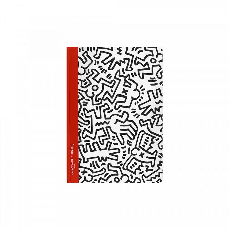 CDA KEITH HARING Christmas Bulleted Notebook A5/15X21 120 sheets