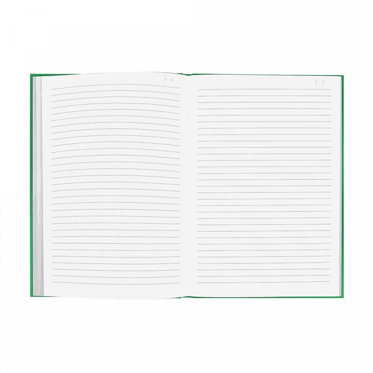 CDA COLORMAT-X Lined Notebook A5/15X21 120 sheets Green