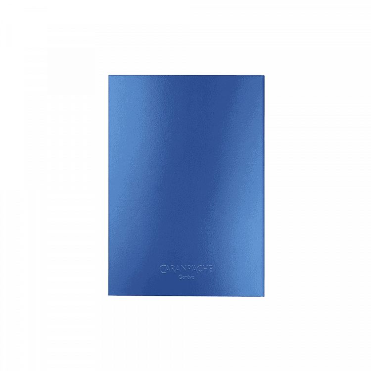 CDA COLORMAT-X Lined Notebook A5/15X21 120 sheets Blue