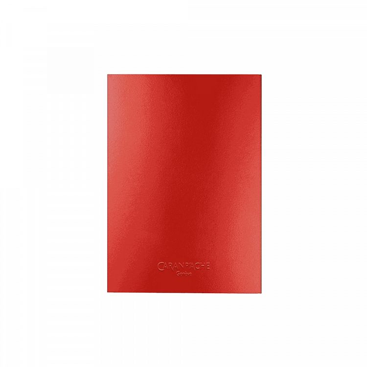 CDA COLORMAT-X Lined Notebook A5/15X21 120 sheets Red