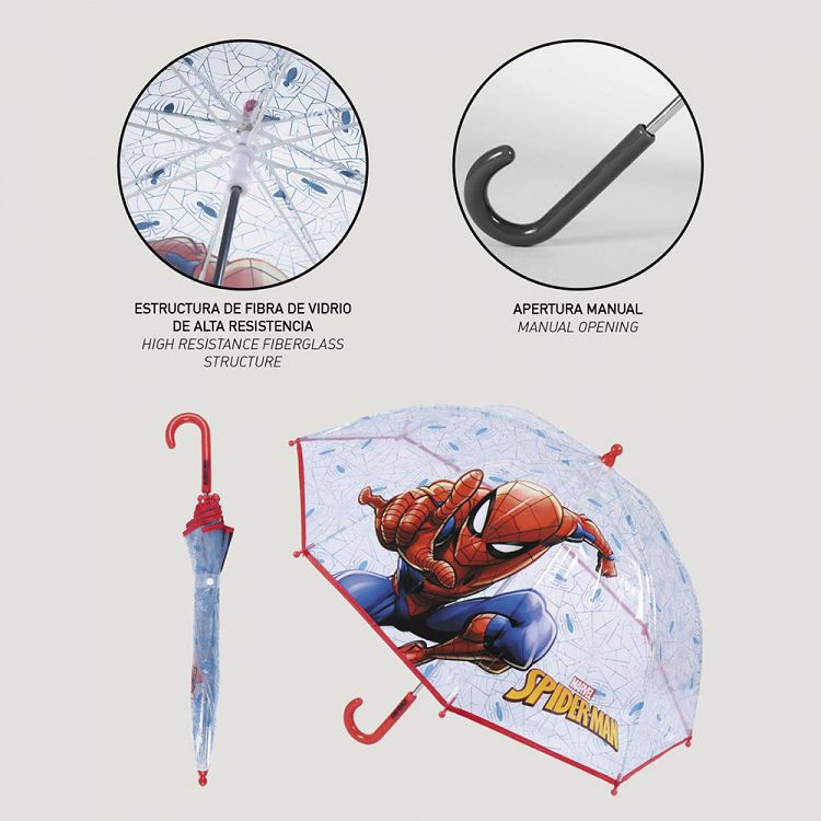 Umbrella 55cm Φ71cm MARVEL SPIDERMAN