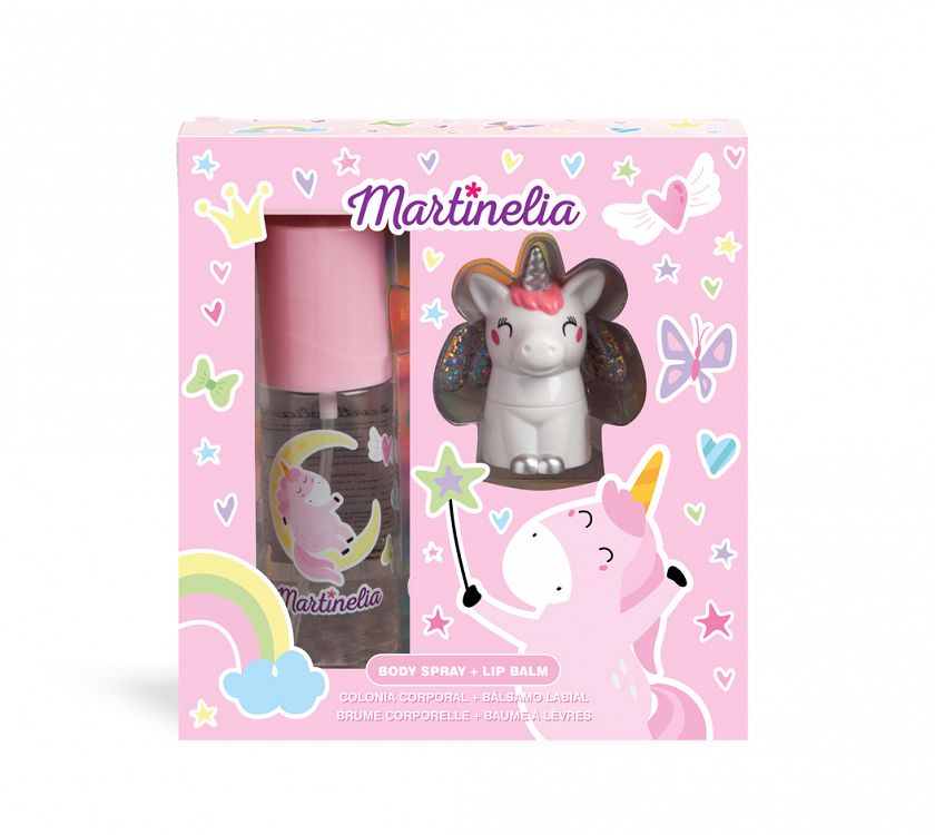 Φρουτένιο Άρωμα 85ml & Lip balm 2,8gr UNICORN SWEET DREAMS σε 3 Γεύσεις/Αρώματα (τυχαία επιλογή)