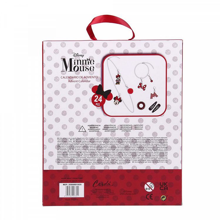 Advent Calendar with Hair Accessories DISNEY Minnie