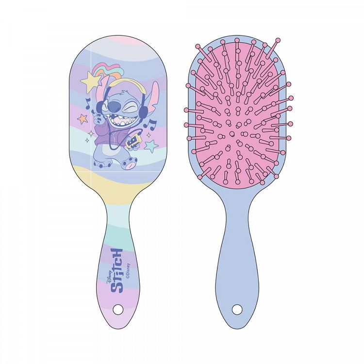 Detangling Rectangular Hair Brush DISNEY Lilo & Stitch Music