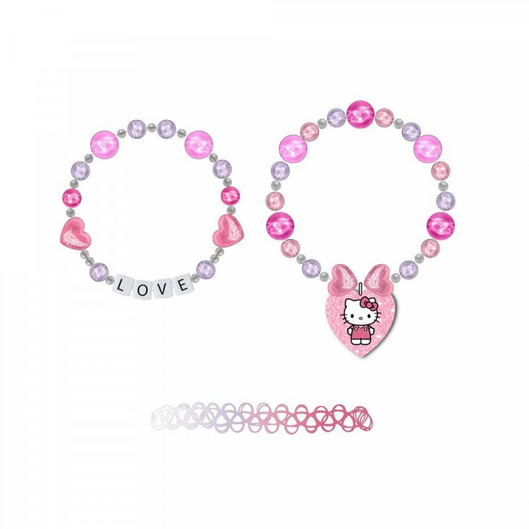 3pcs Kids Jewelry Set HELLO KITTY Love