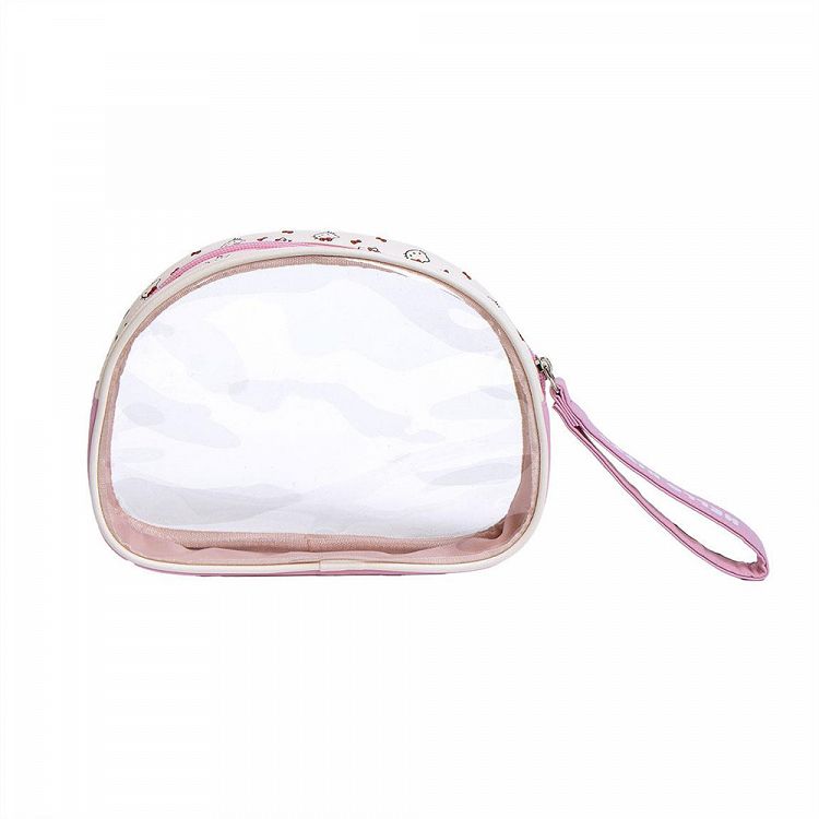 Transparent PU Toiletry Bag with Toiletbag HELLO KITTY