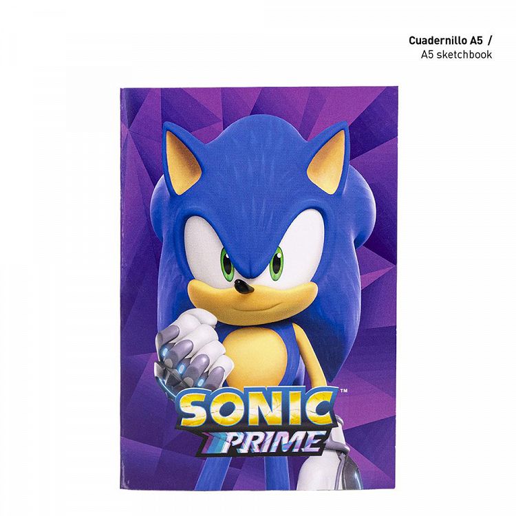 Colouring Stationery Set of 8pcs SONIC Prime