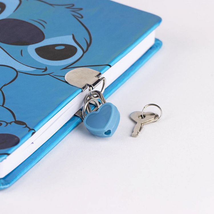 Box Set with Diary 16,5Χ21 with Locker DISNEY Lilo & Stitch