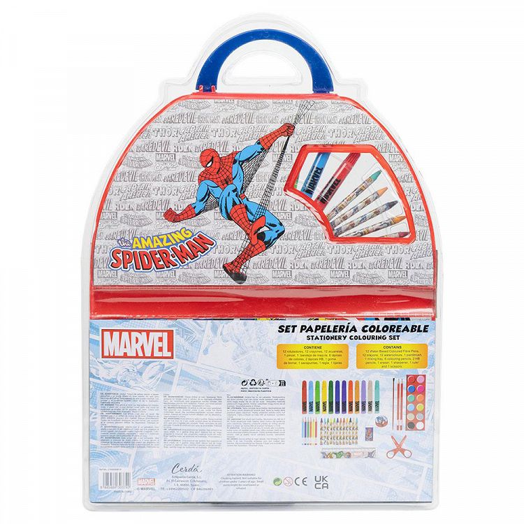 Colouring Stationery Set MARVEL