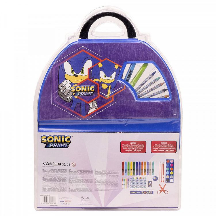 Colouring Stationery Set SONIC PRIME