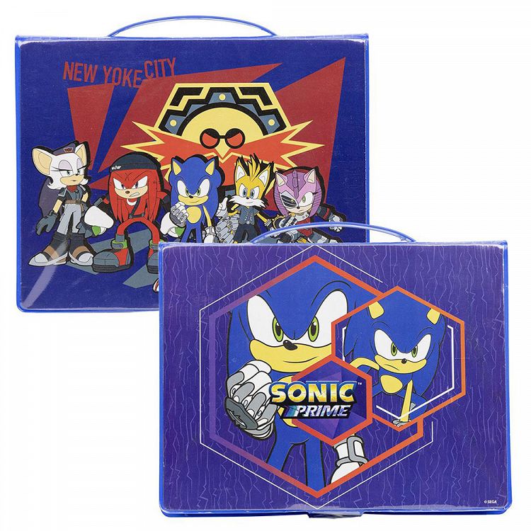 Colouring Stationery Set Briefcase 43pcs SONIC PRIME