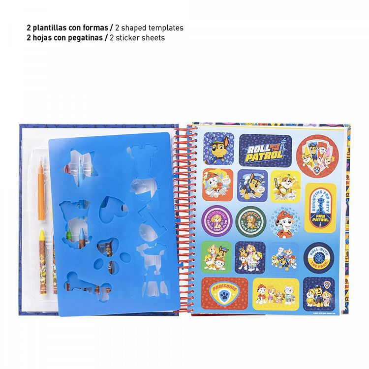 Super Activity Album 22Χ26 Colourful Stitch PAW PATROL