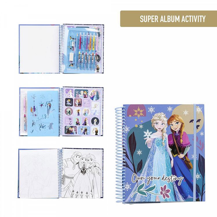 Super Activity Album Colourful Stitch DISNEY Frozen