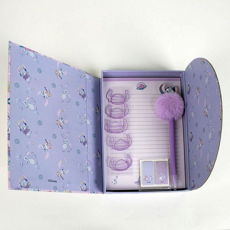 Lilac Gift-set with Kraft Stationery DISNEY Lilo & Stitch