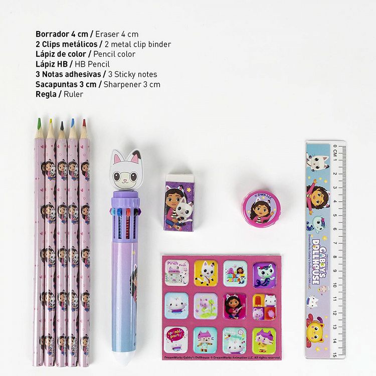 School Stationery Set Eva GABBY´S DOLLHOUSE