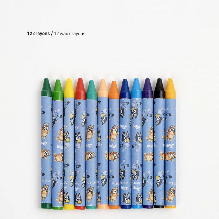 Colouring Stationery Set Box 26pcs BLUEY