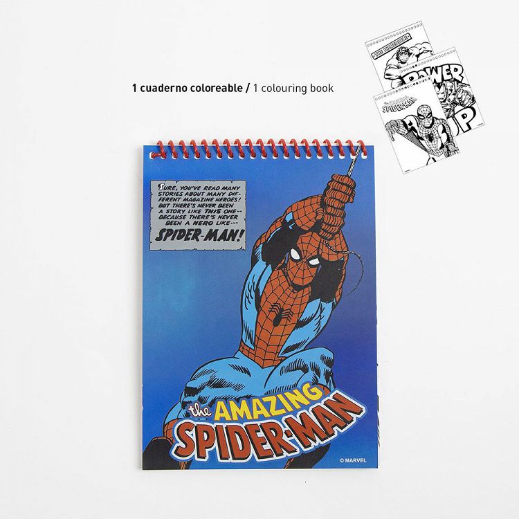 Colouring Stationery Set Box 26pcs MARVEL