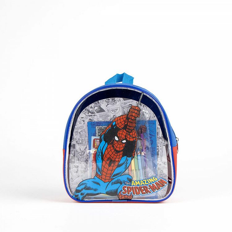 Backpack with Colouring Stationery Set of 20pcs MARVEL Avengers