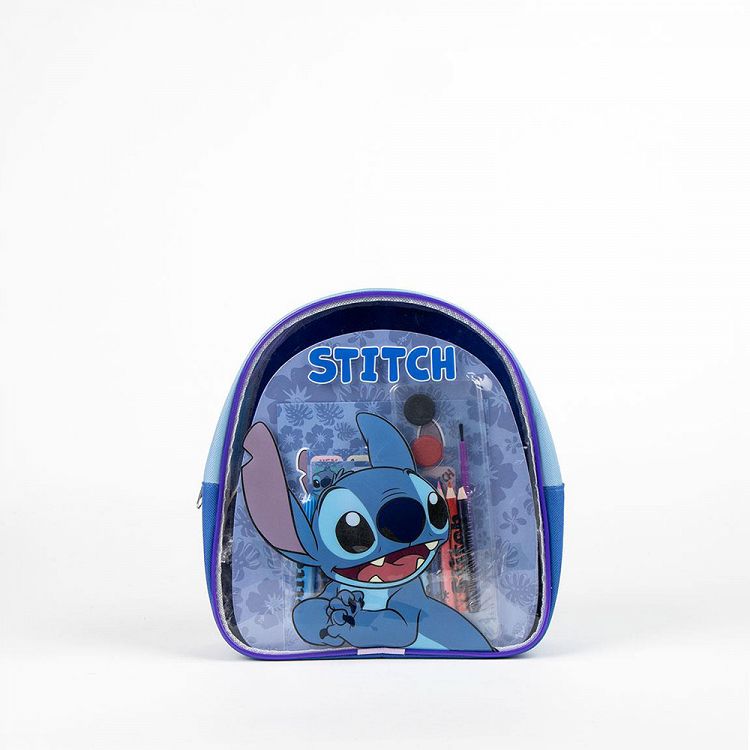 Backpack with Colouring Stationery Set of 20pcs DISNEY Lilo & Stitch