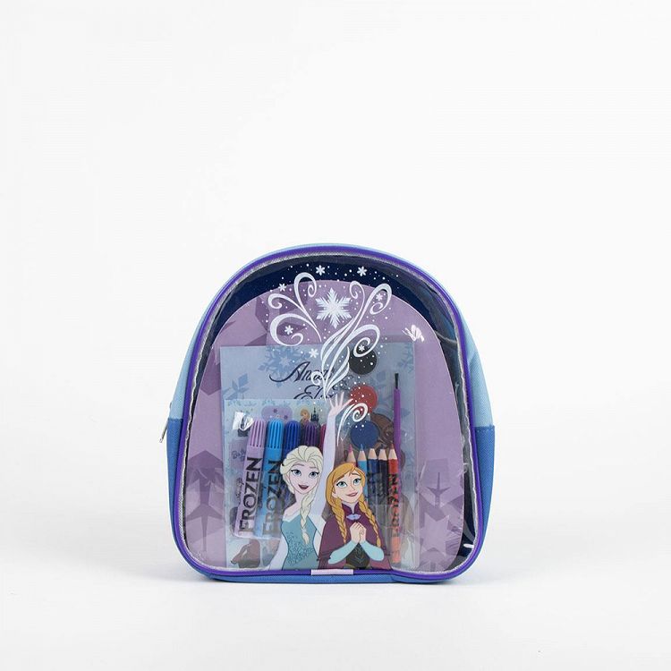 Backpack with Colouring Stationery Set of 20pcs DISNEY Frozen