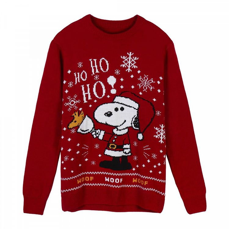 Knitted Jersey in 6 Sizes (XS-XXL) SNOOPY