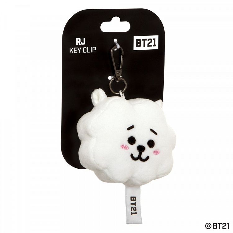 Keychain with Plush Toy 10cm BT21 RJ