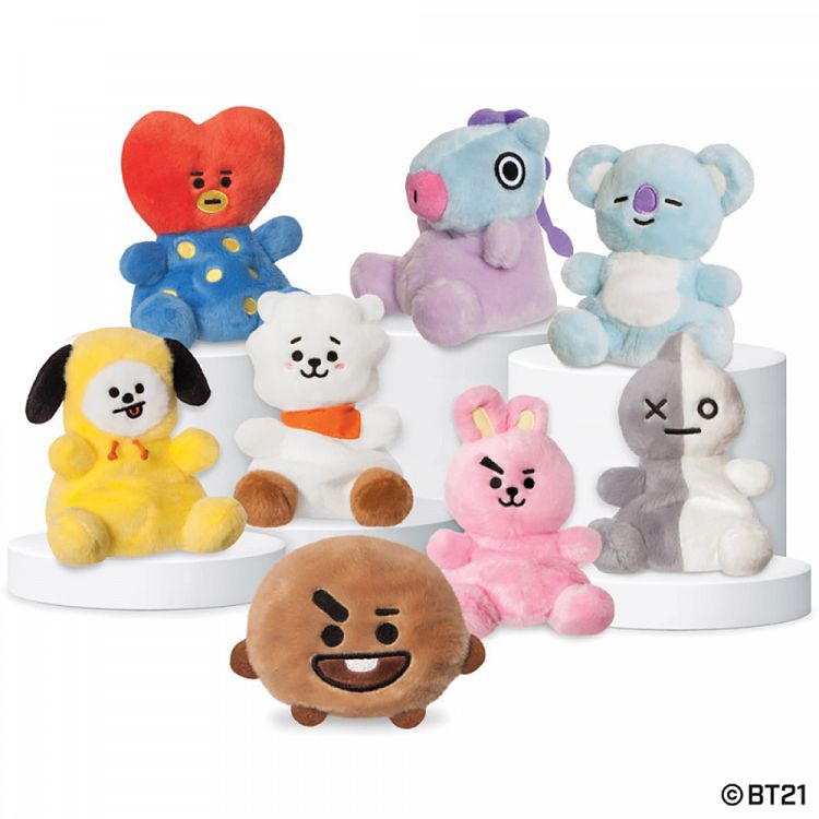 PALM PALS Λούτρινο Κουκλάκι 13εκ BT21 RJ