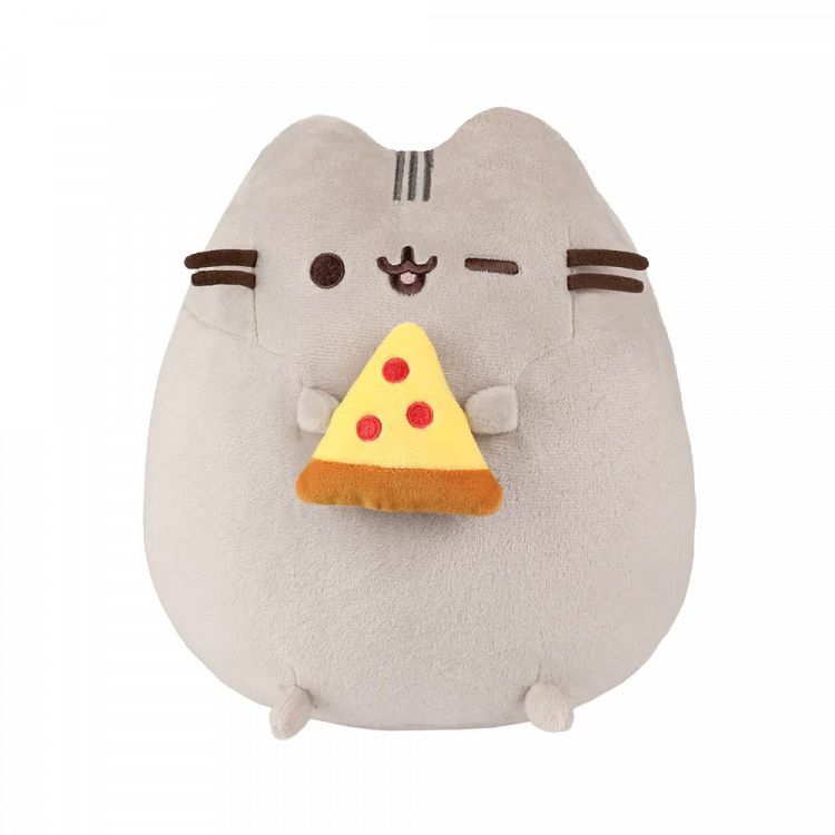 Μεσαίο Λούτρινο 24εκ PUSHEEN με Πίτσα