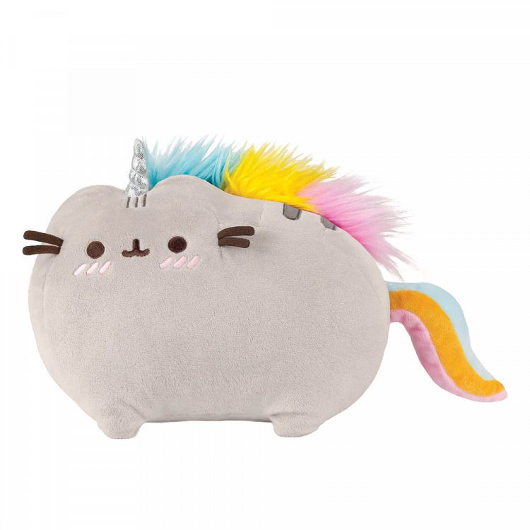 Medium Soft Toy 20cm/7,9in PUSHEEN Pusheenicorn Blushing