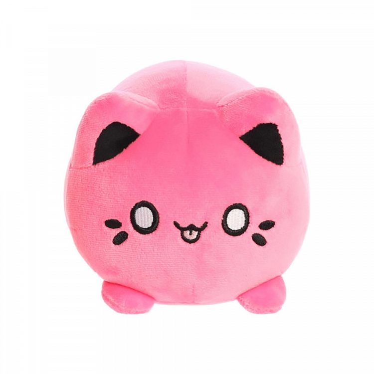 TASTY PEACH Vivid Pink Meowchi Λούτρινη Γάτα 9εκ