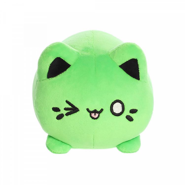 TASTY PEACH Toxic Green Meowchi Λούτρινη Γάτα 9εκ