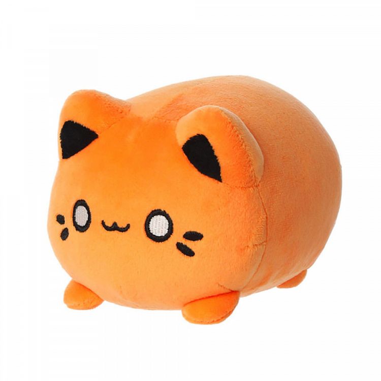 TASTY PEACH Kinetic Orange Meowchi Λούτρινη Γάτα 9εκ