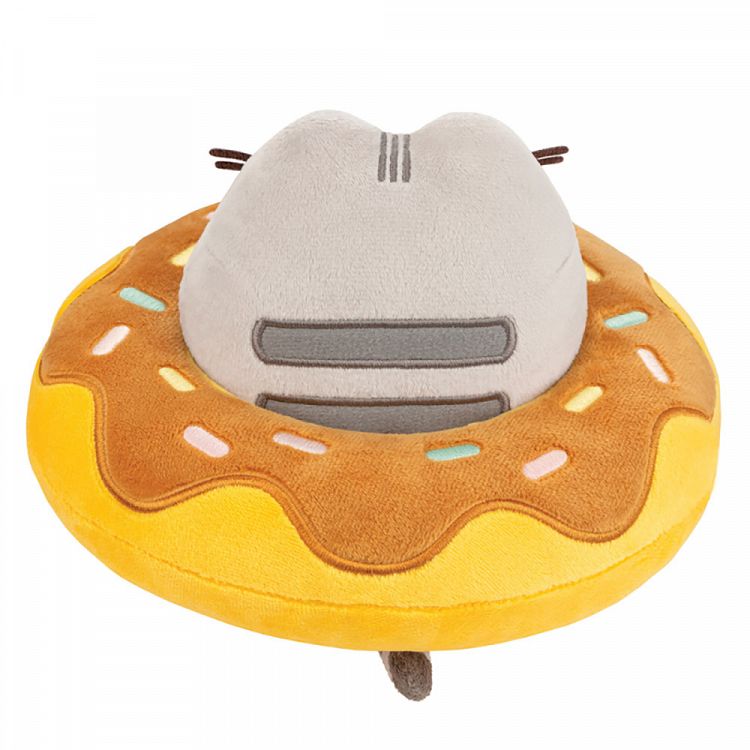 PUSHEEN in a Chocolate Doughnut Soft Toy 18cm/7in