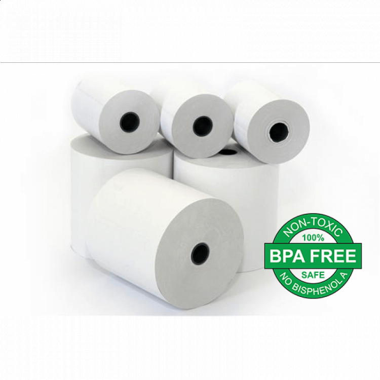 Cash Register Paper Rolls 28Χ40, Pack of 60 pcs