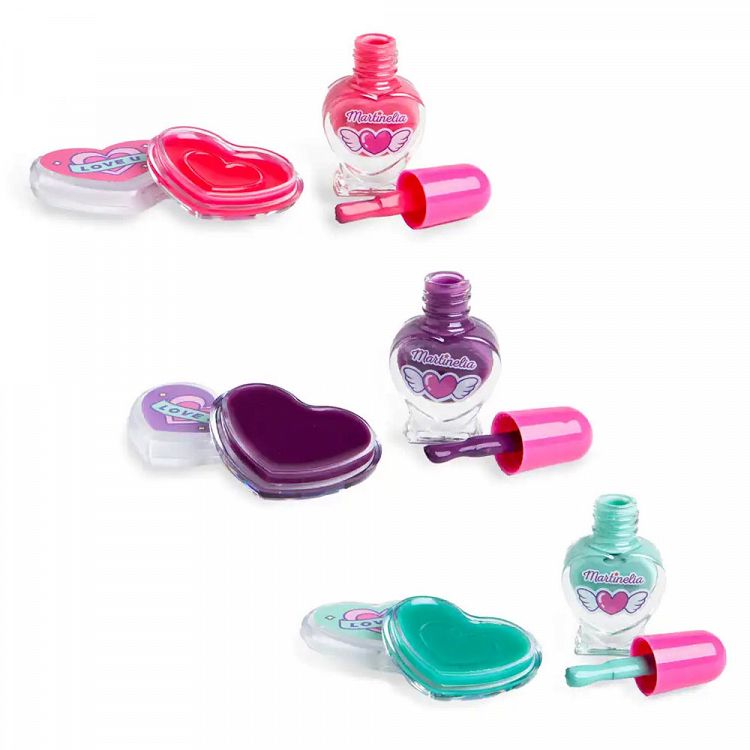 Super Set with 1x Nail polish & 1x Lip Gloss CRUSH, in 3 flavours