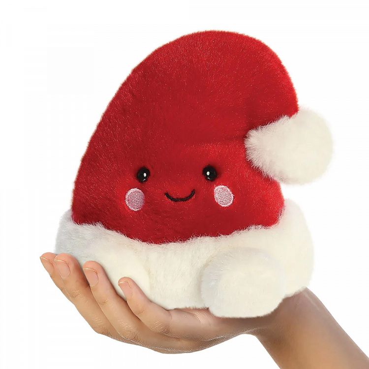 PALM PALS Santa Hat Soft Toy 13cm/5in