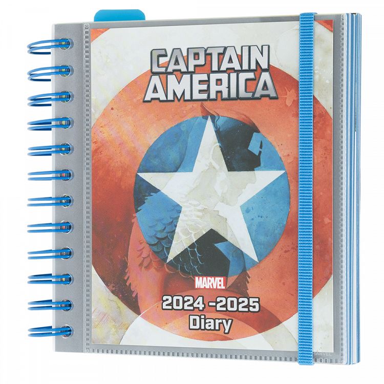 School Daily Agenda 11 Months 2024/2025 14X16cm MARVEL Captain America
