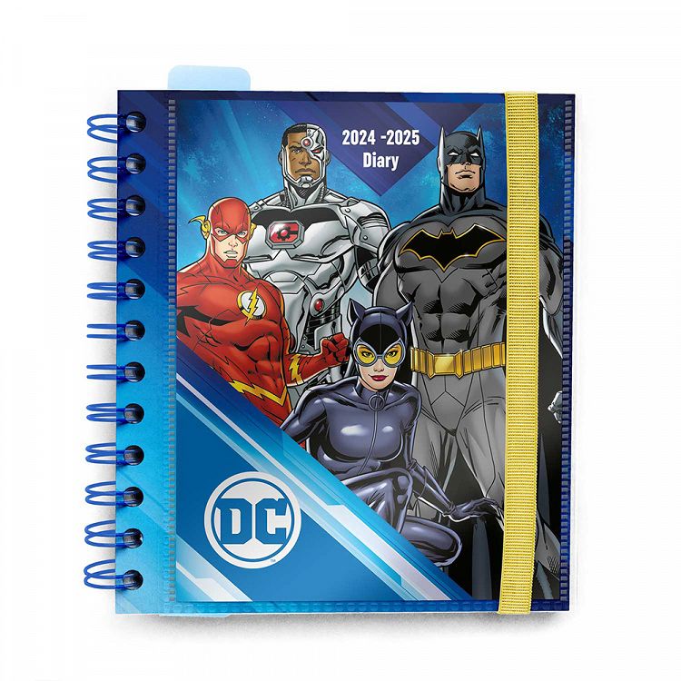 School Daily Agenda 11 Months 2024/2025 14X16cm DC COMICS