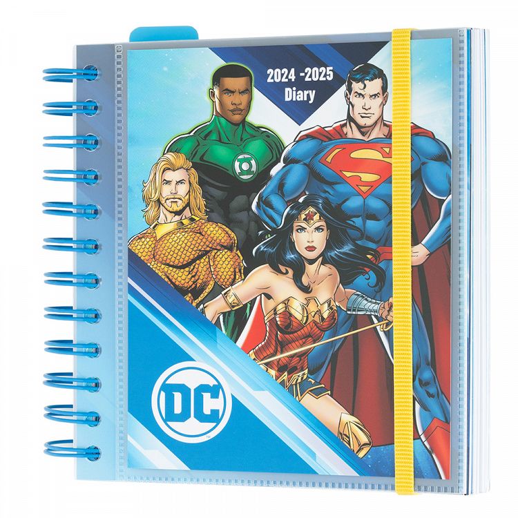 School Daily Agenda 11 Months 2024/2025 14X16cm DC COMICS