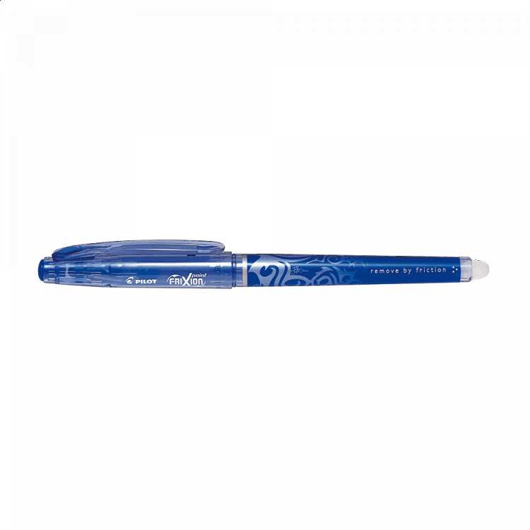 Ball pen 0.5mm PILOT FRIXION POINT Fine Blue, Pack of 12pcs