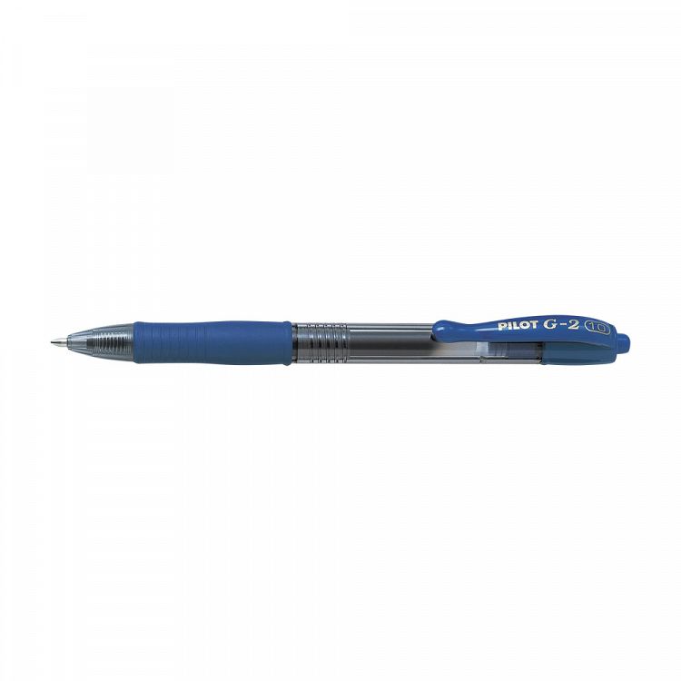 Ball pen 1.0mm PILOT G-2 Blue, Pack of 12pcs